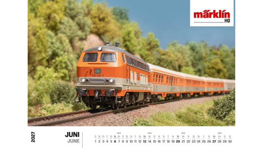 Marklin 19727 Märklin/Trix Wall Calendar for 2027