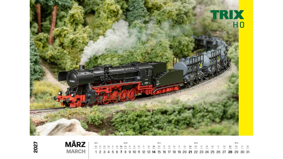 Marklin 19727 Märklin/Trix Wall Calendar for 2027
