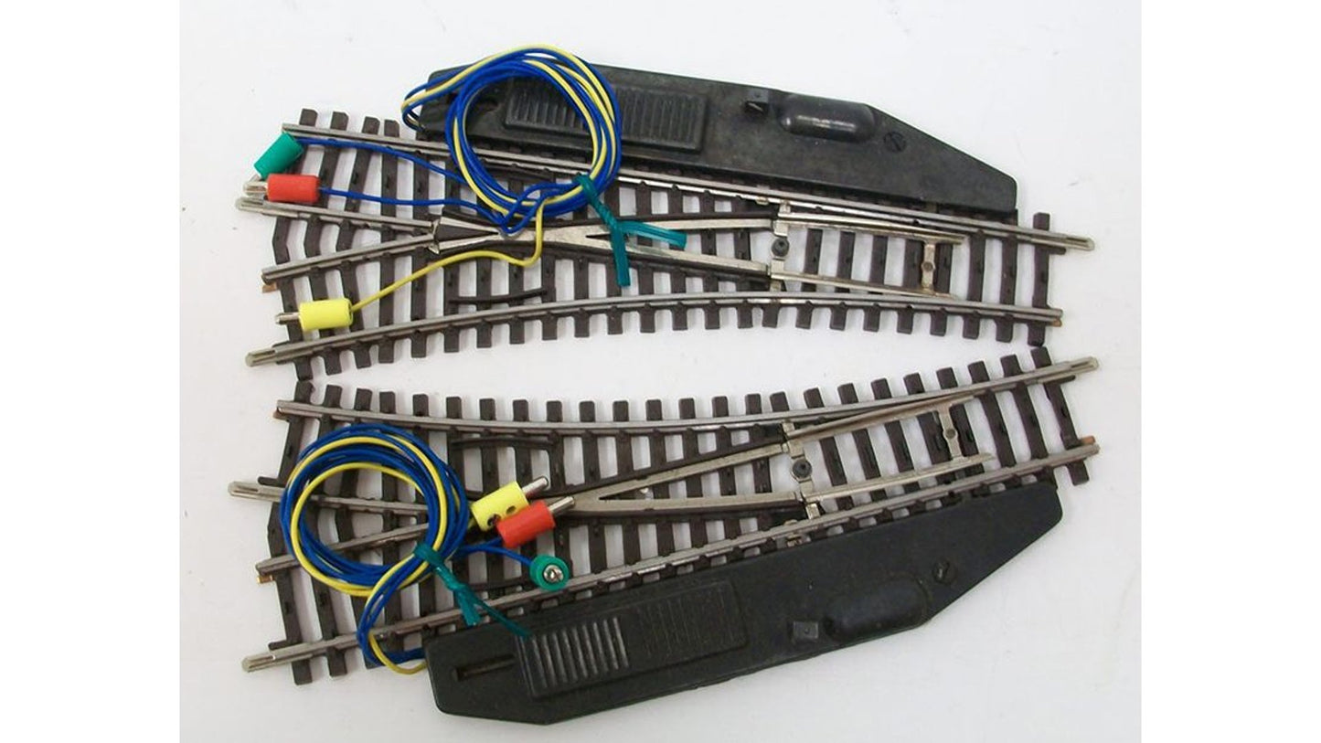 Marklin 2261 Pair Turnouts with motor