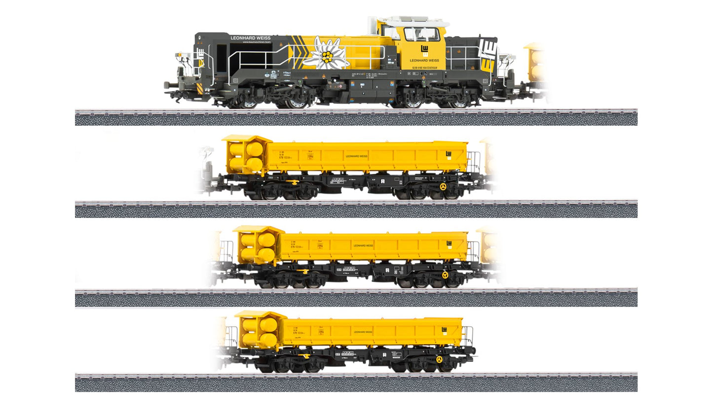Marklin 26180 Leonhard Weiss Construction Train Set
