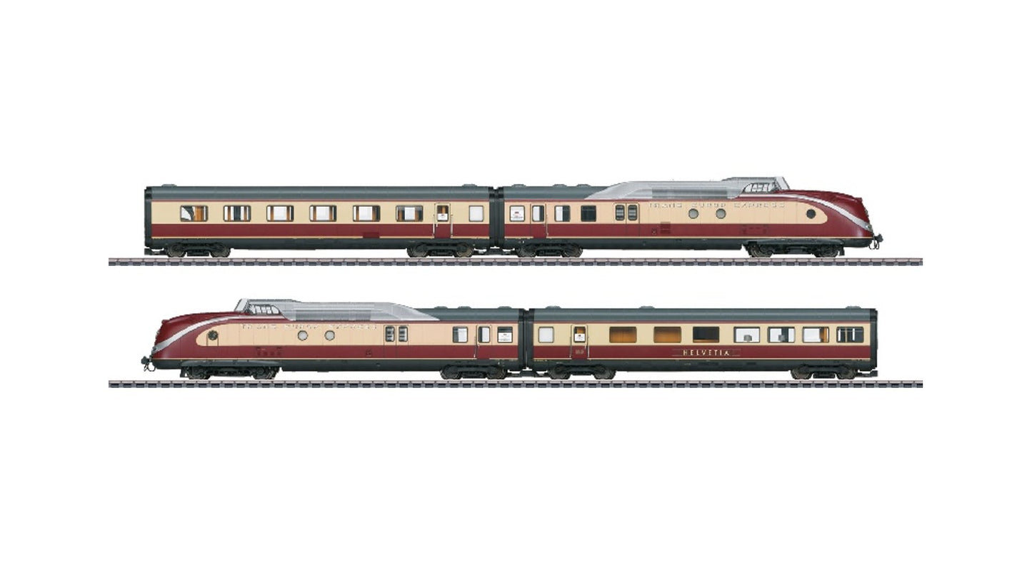 Marklin 37604 VT 115 TEE Diesel Powered Rail Car Train