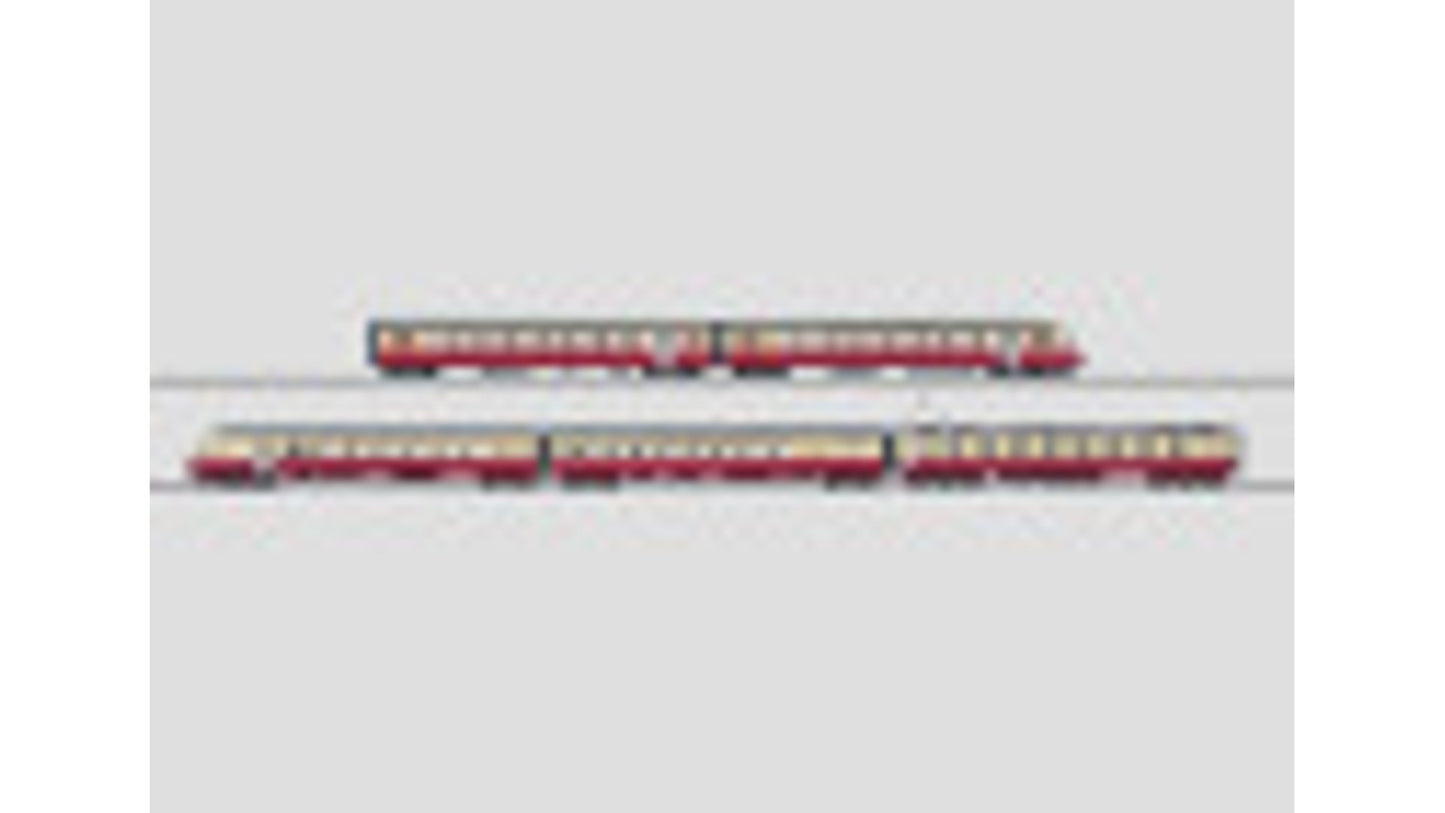Marklin 39540 "Gottardo" TEE Electric Rail Car Train.