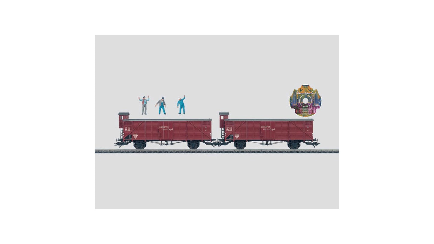 Marklin 46158 Church Organ Transport Freight Car Set
