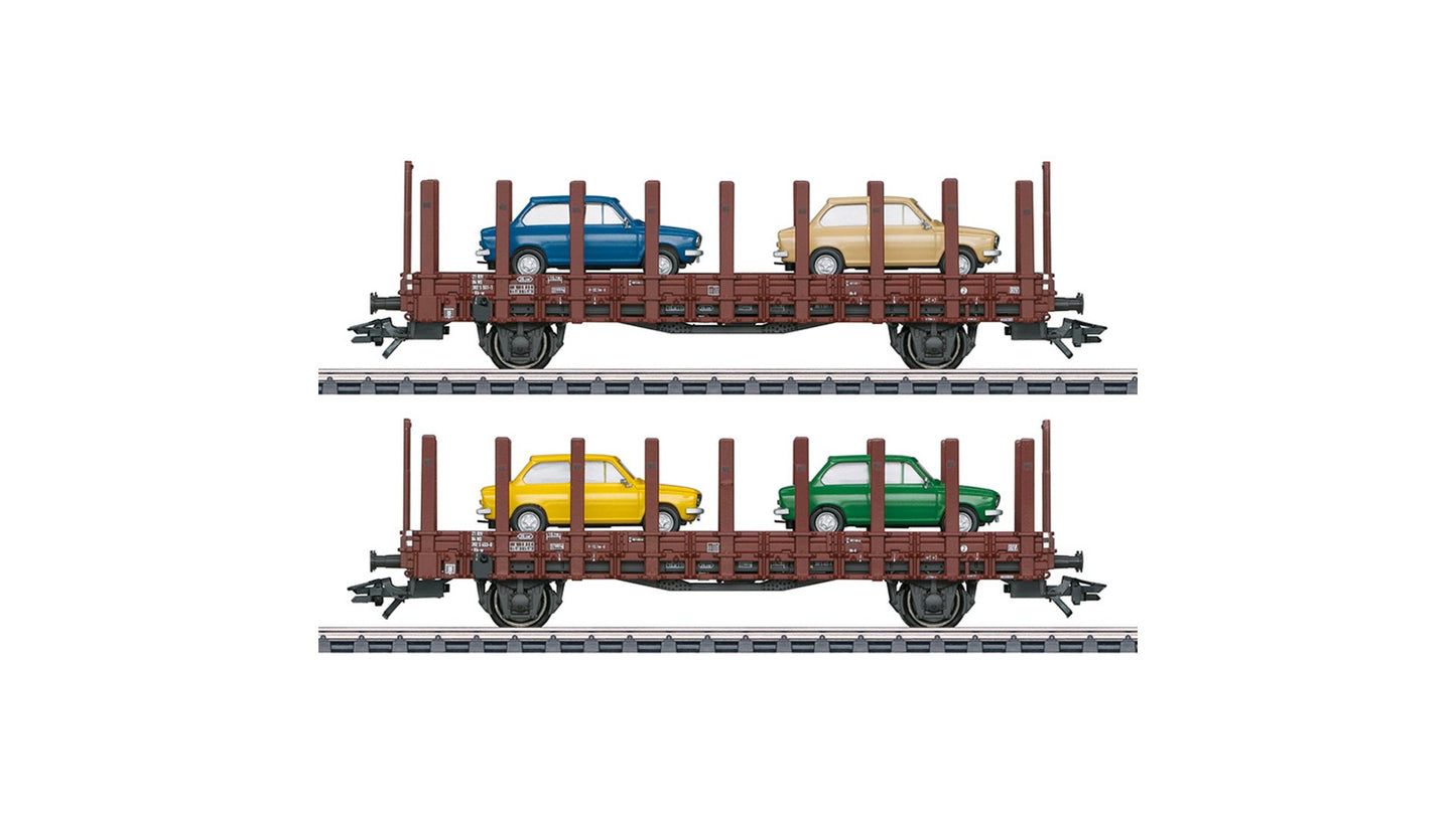 Marklin 46404 DAF 66 Flat Car Set