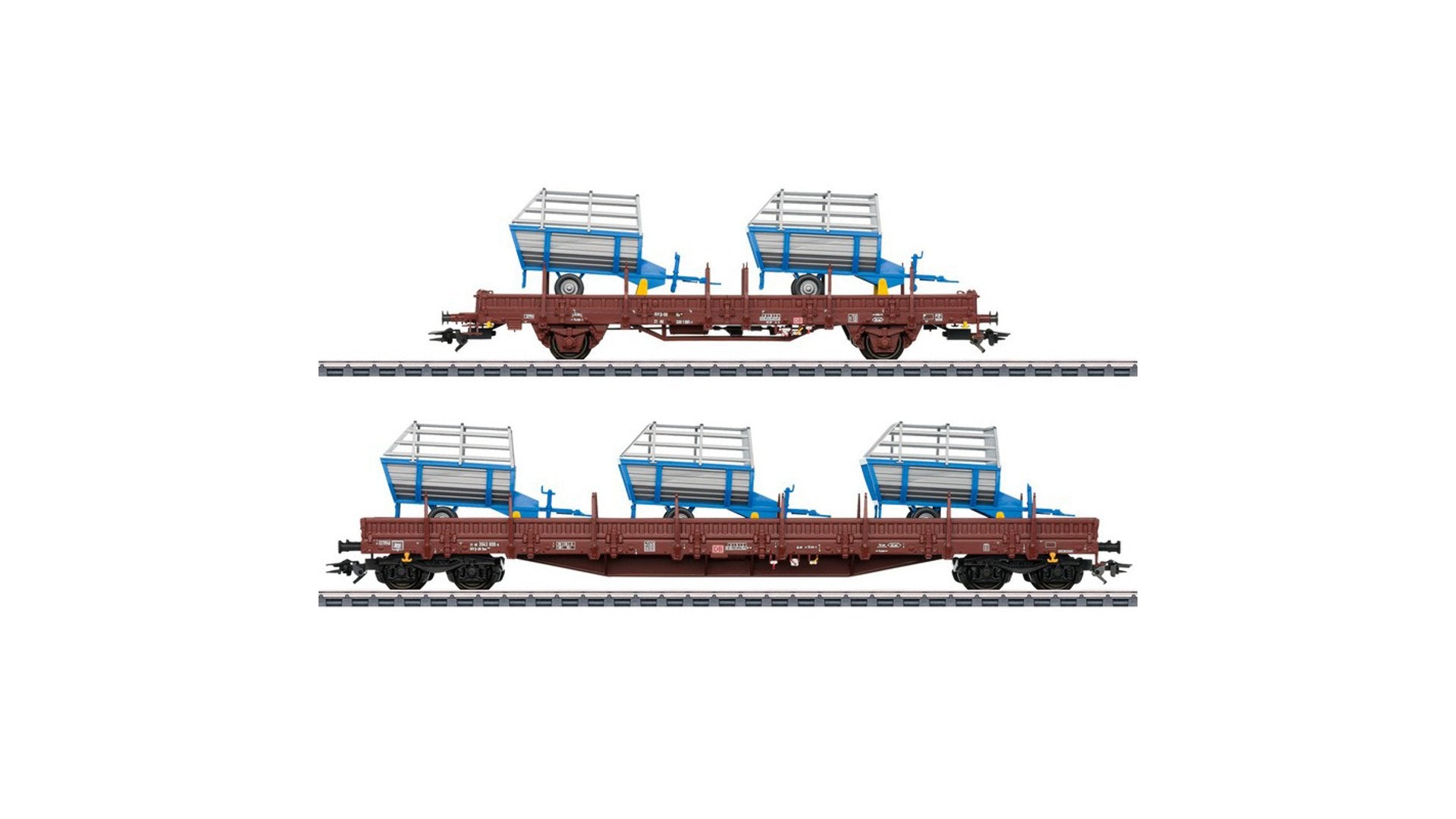 Marklin 46407 Freight Car Farming Implements Set 2 – Micro Macro