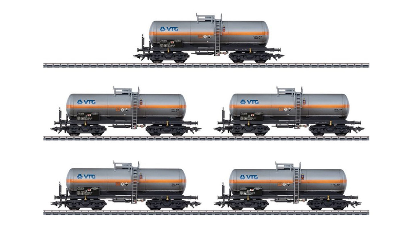 Marklin 46465 VTG Chlorine Gas Tank Car Set