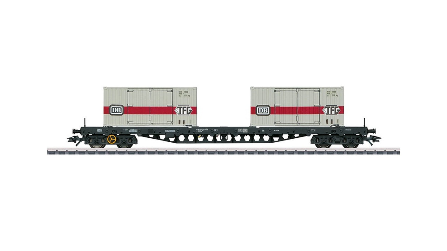 Marklin 47048 Type Sgs 693 Flat Car for Containers