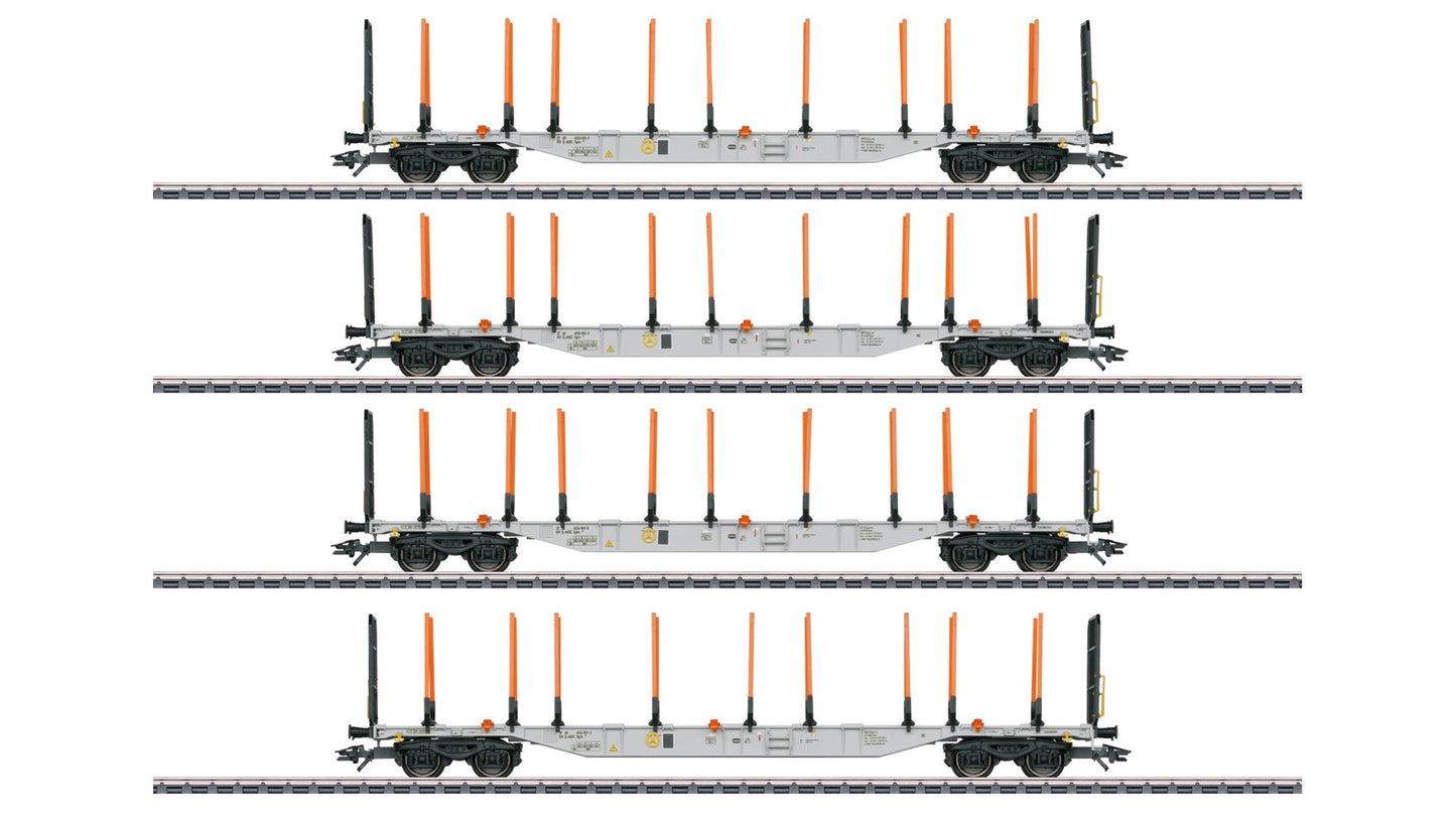 Marklin 47138 Set Type Sgns 88 Freight Car Set ExTe Schemel 4 WagRR Ep VI
