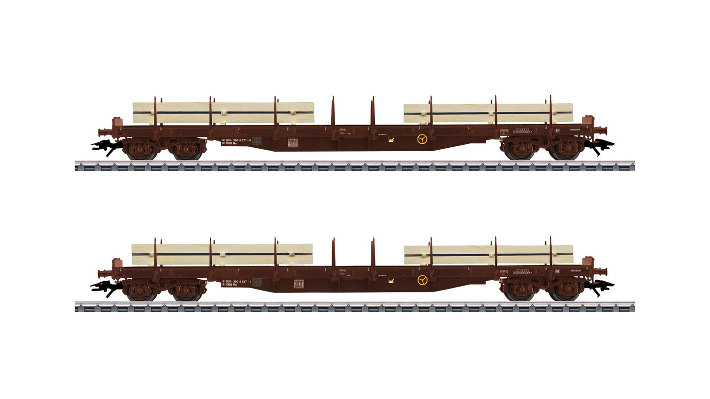 Marklin 47150 Lumber Flat Car Set
