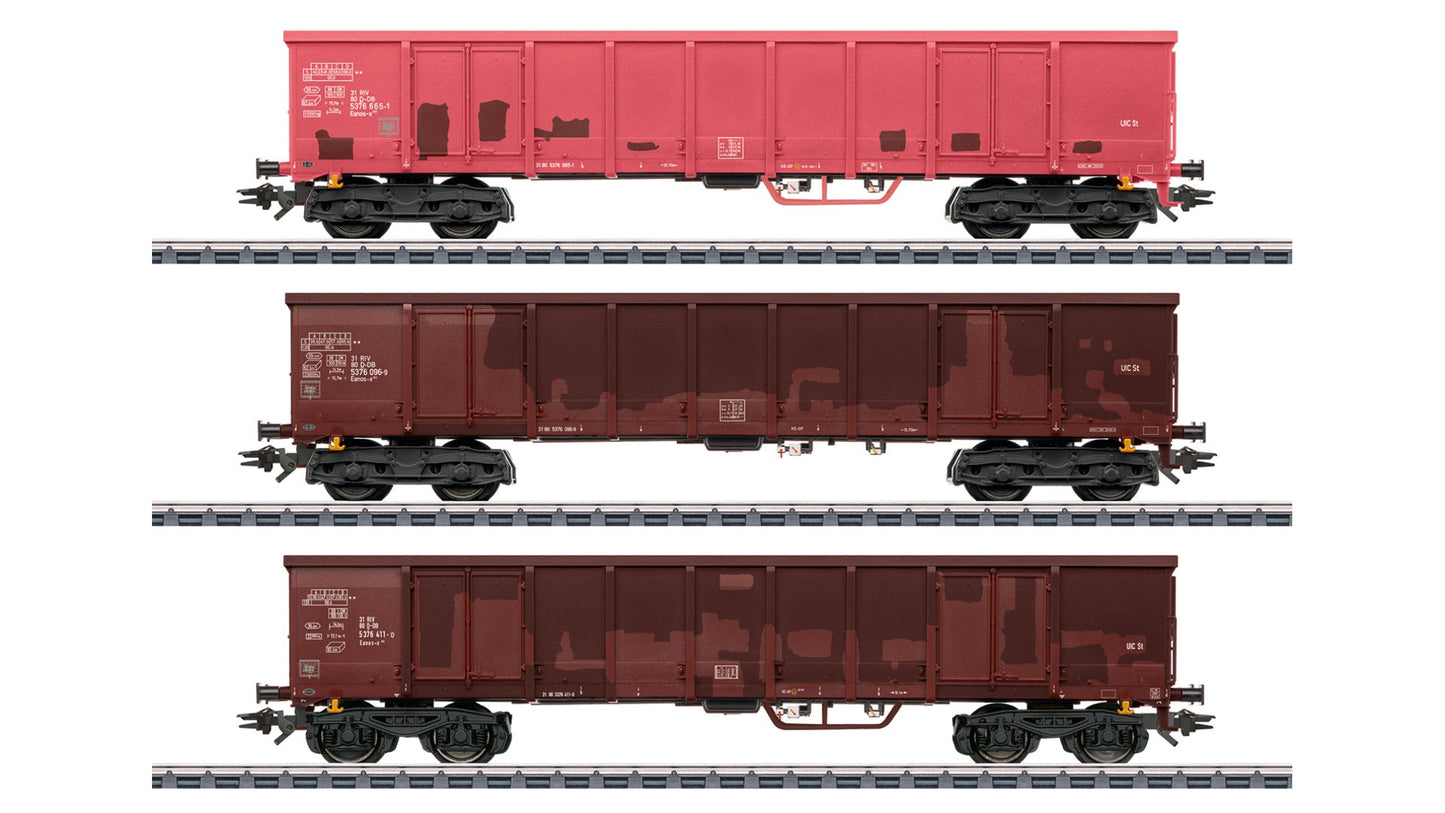 Marklin 47188 Type Eanos-x High-Side Gondola Set