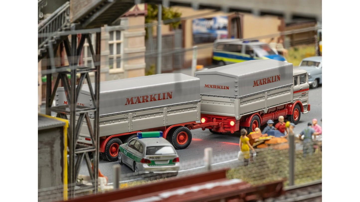 Marklin 47412 Type Saadkms Depressed-Floor Flat Car