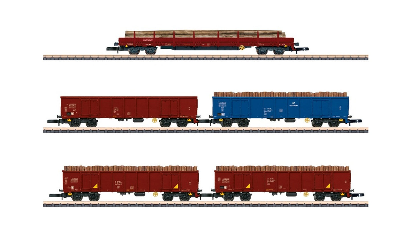 Marklin 86683 PKP Lumber Car Set