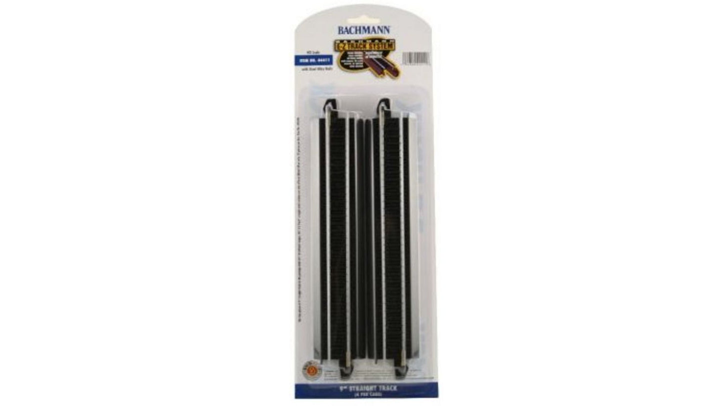 Bachmann 44411 Steel EZ Track 9 inch Straight