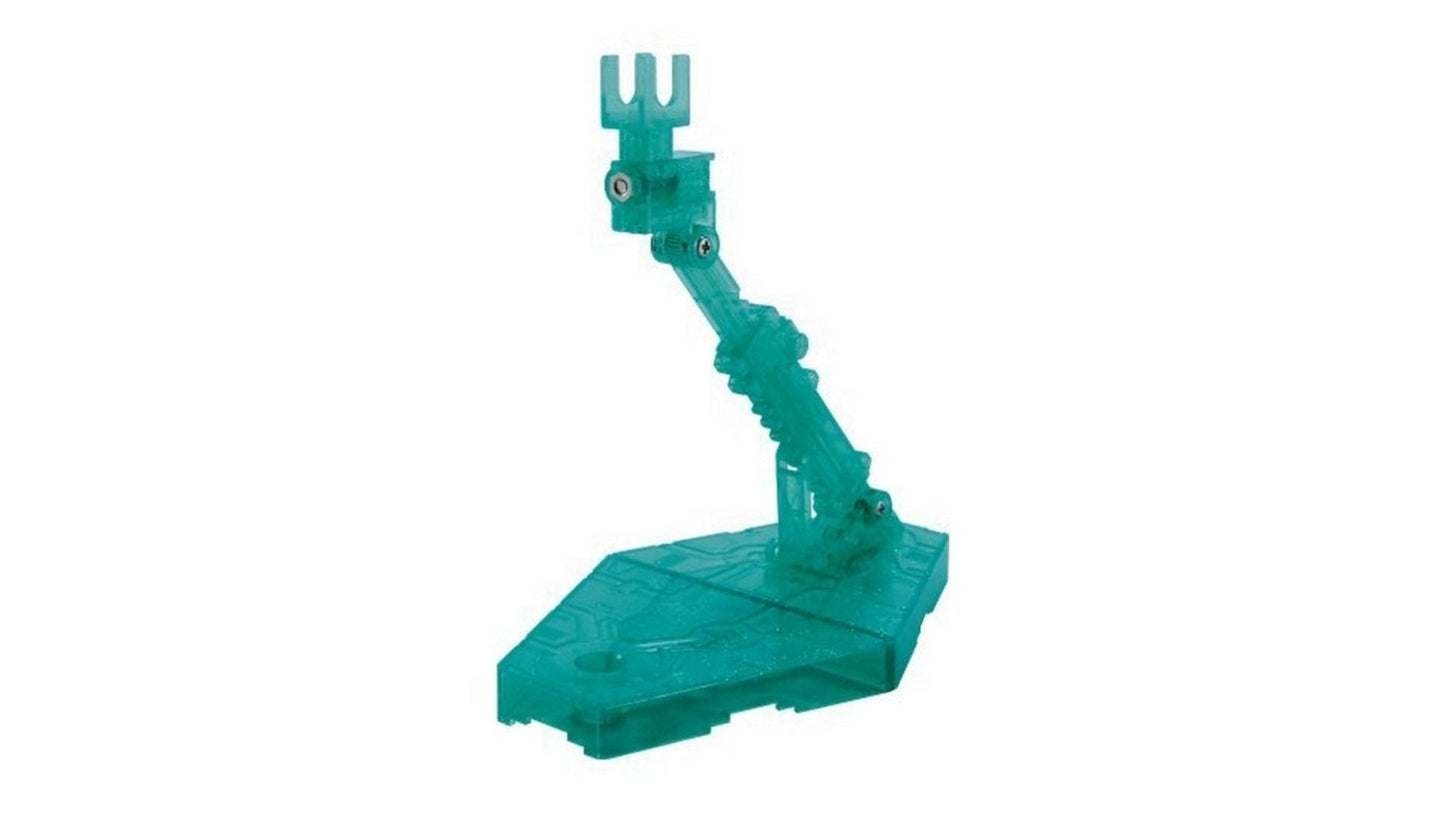 Bandai 2035579 Action Base No. 2 Display Stand Clear Green