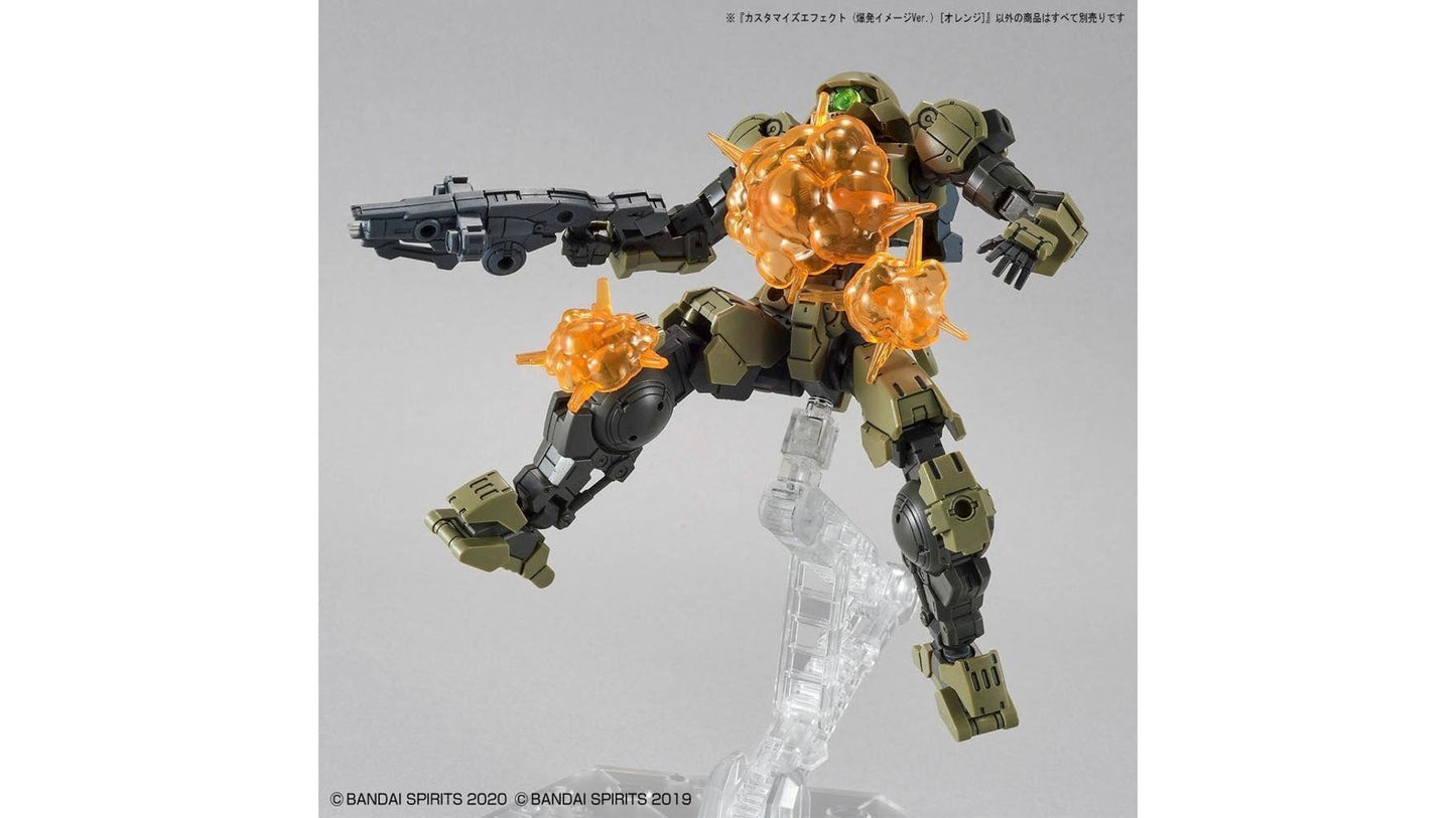 Bandai 5060255 Customize Effect 03 BURST SCENE ORANGE