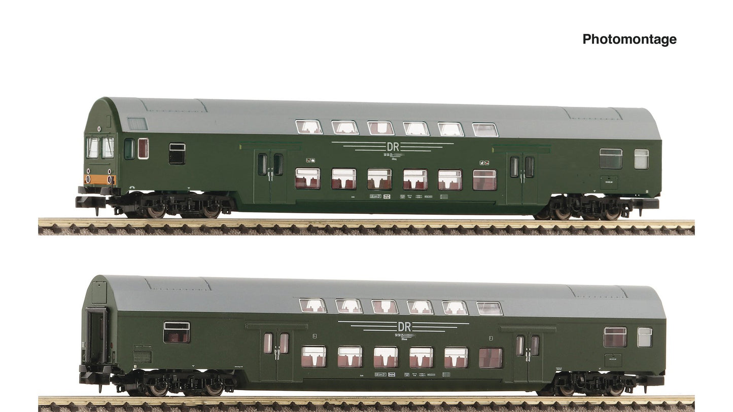 Fleischmann F6260041 2 pcs. Set 1: Double-decker coaches