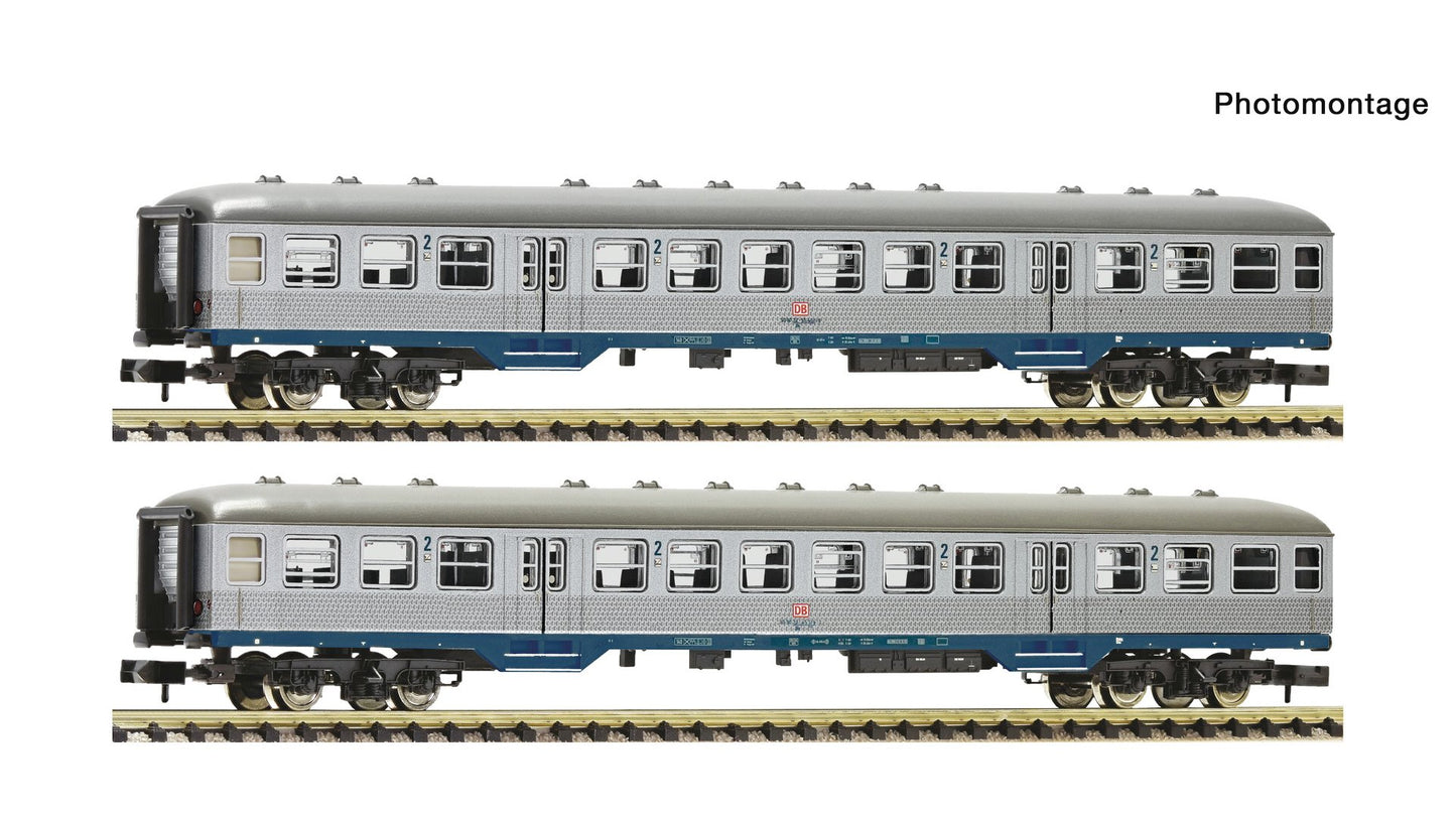 Fleischmann F6260091 2 piece set (2): Commuter coaches, DB AG