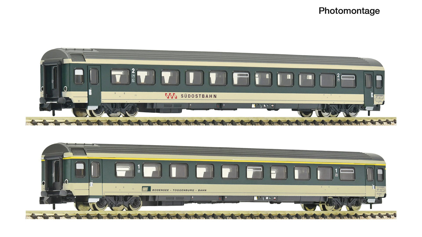 Fleischmann F6260096 2 piece set (2): Coaches, SOB/BT