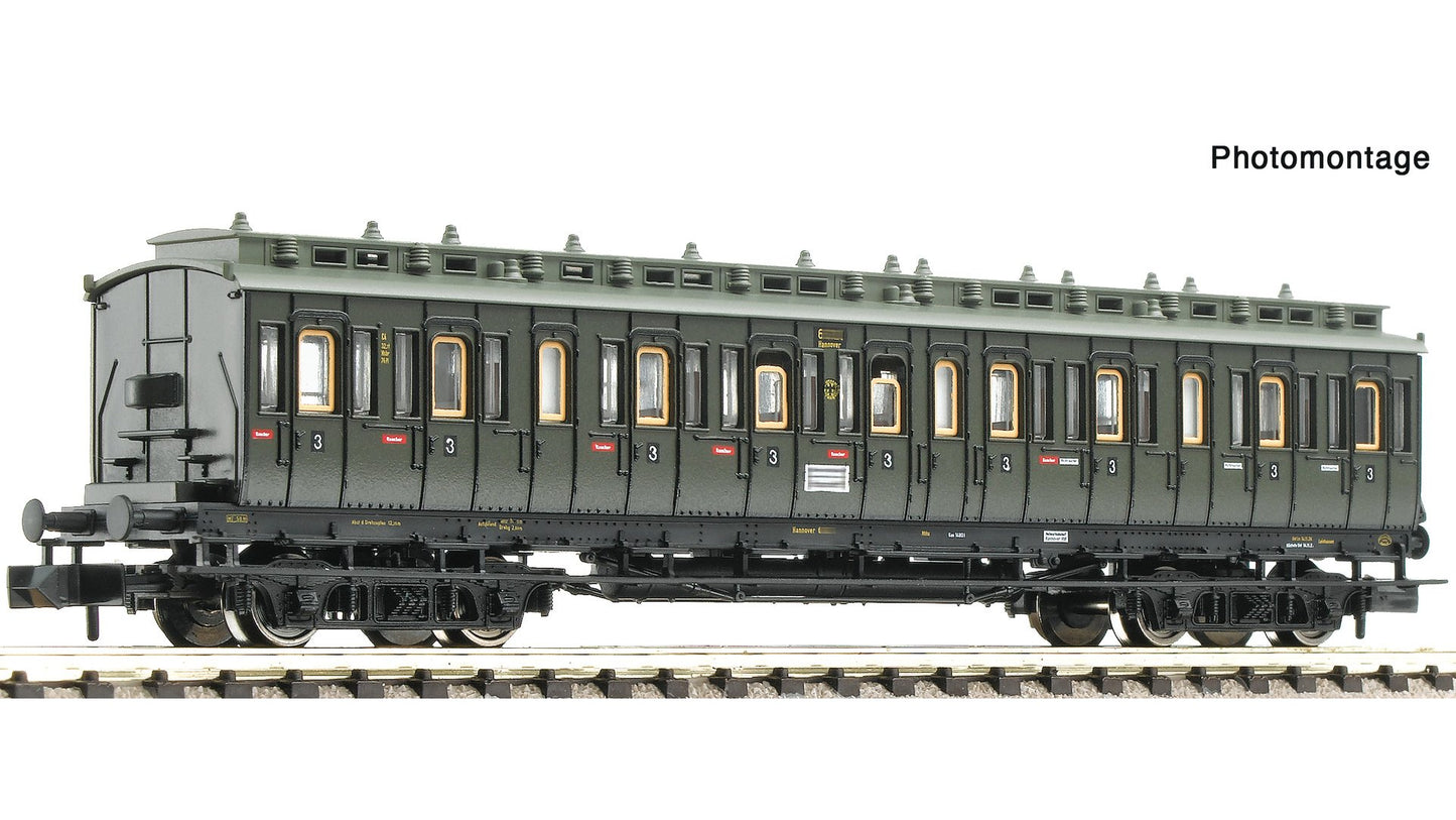 Fleischmann F6260101 3rd class compartment coach, DRG