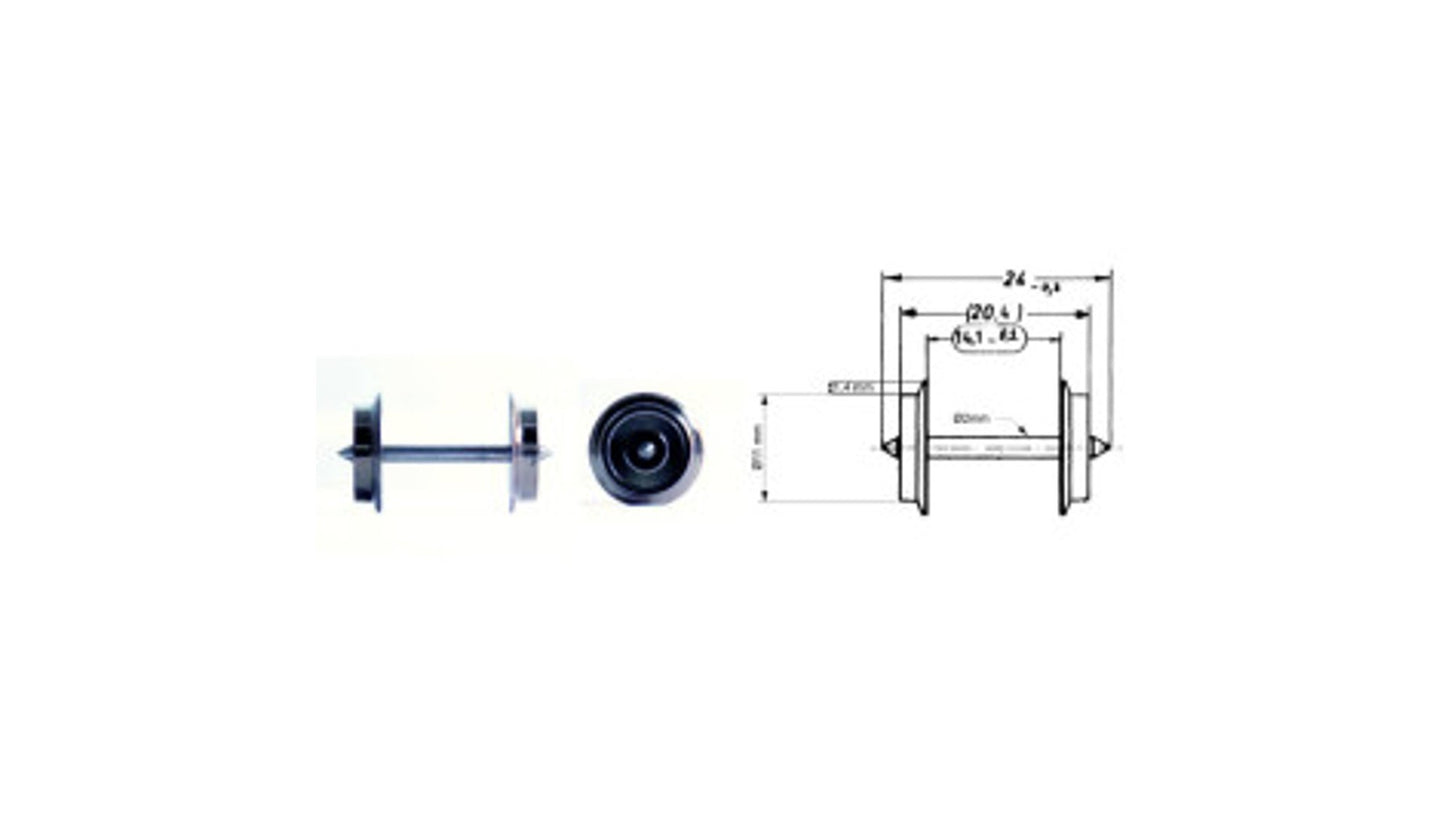Fleischmann 6560 AC wheel set