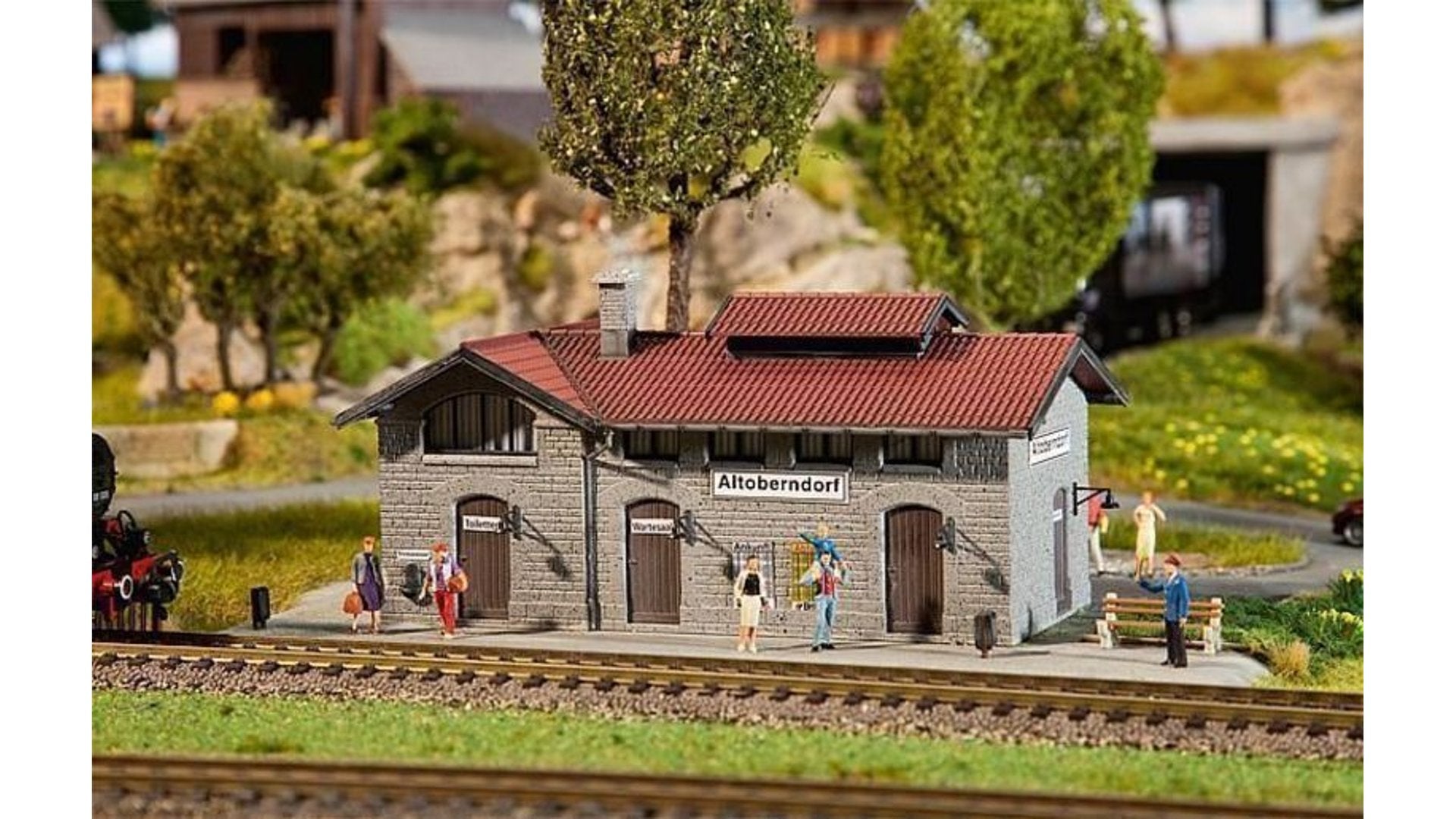 Petite sous-station à toit pointu - F120261 - Faller - Maquettes de