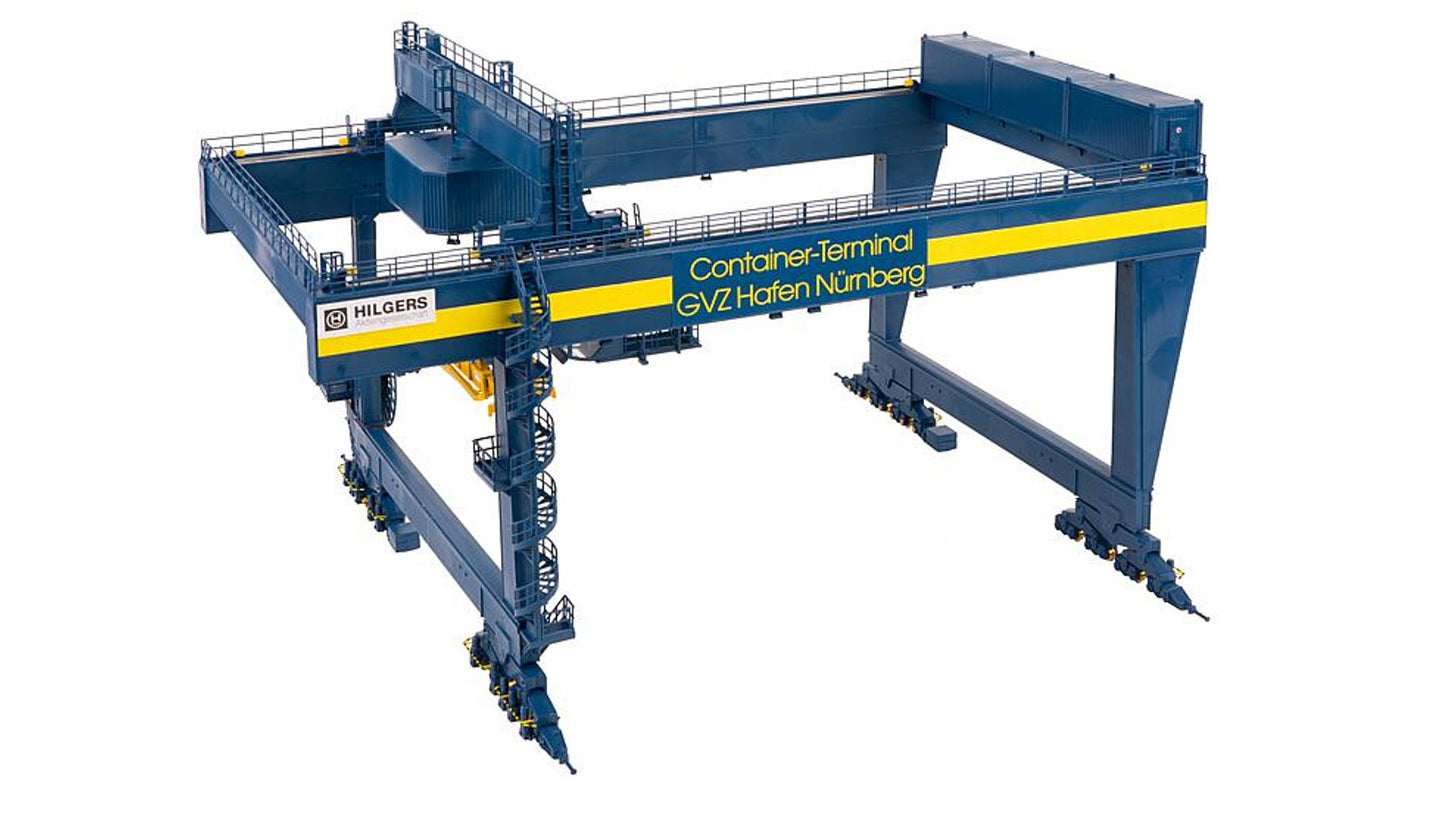 Faller 120291 GVZ Hafen Nürnberg Container bridge crane
