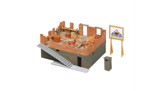 Faller 130307 House under construction