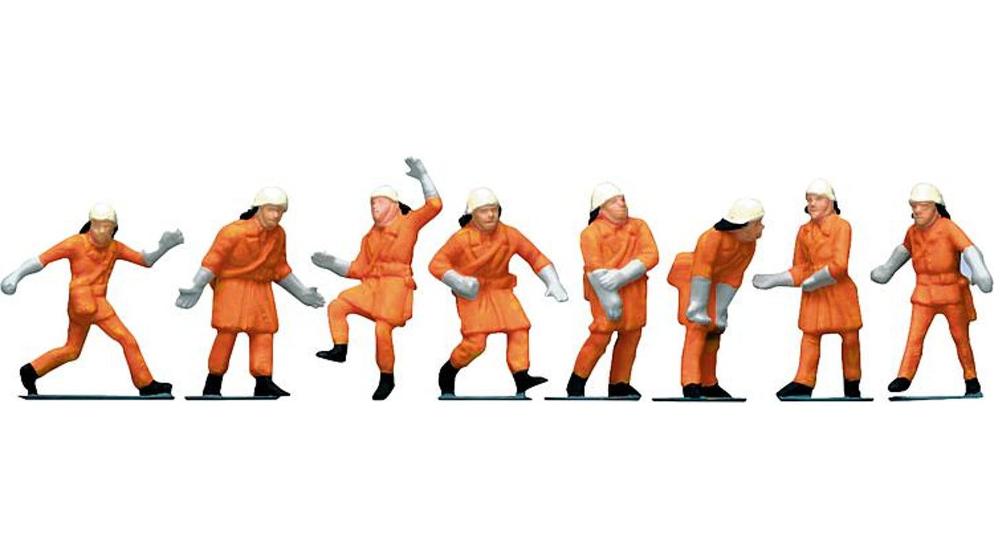 Faller 151036 Firemen orange uniform