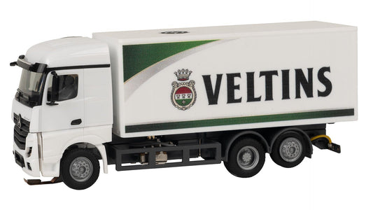 Faller 161320 Car System Digital lorry MB Actros Streamspace box body Veltins drinks (HERPA)