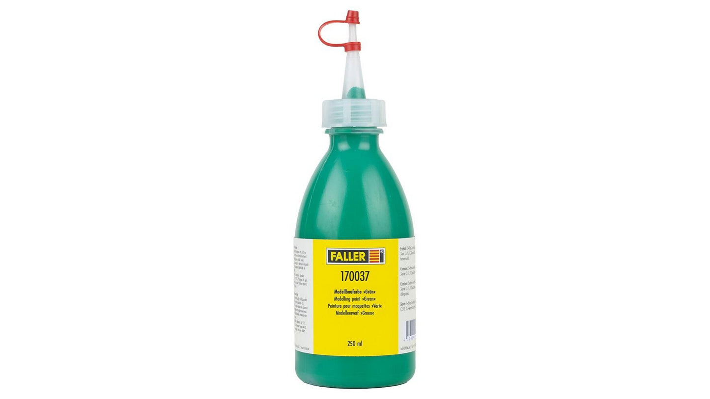 Faller 170037 Modelling paint Green, 250 ml