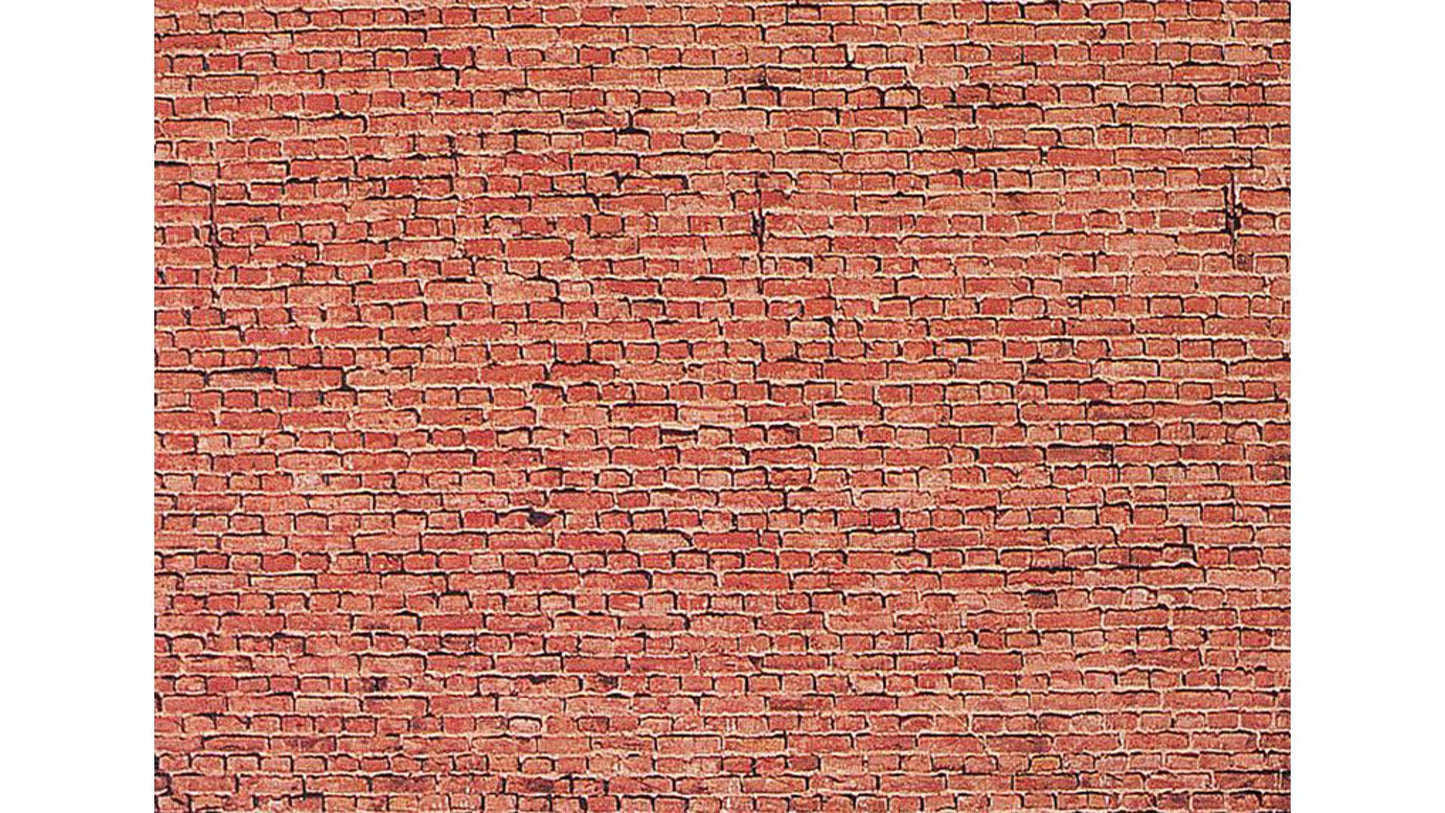 Faller 170607 Wall card, Clinker brick