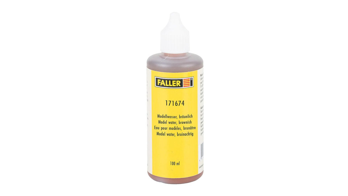 Faller 171674 Model water, brownish, 100 ml