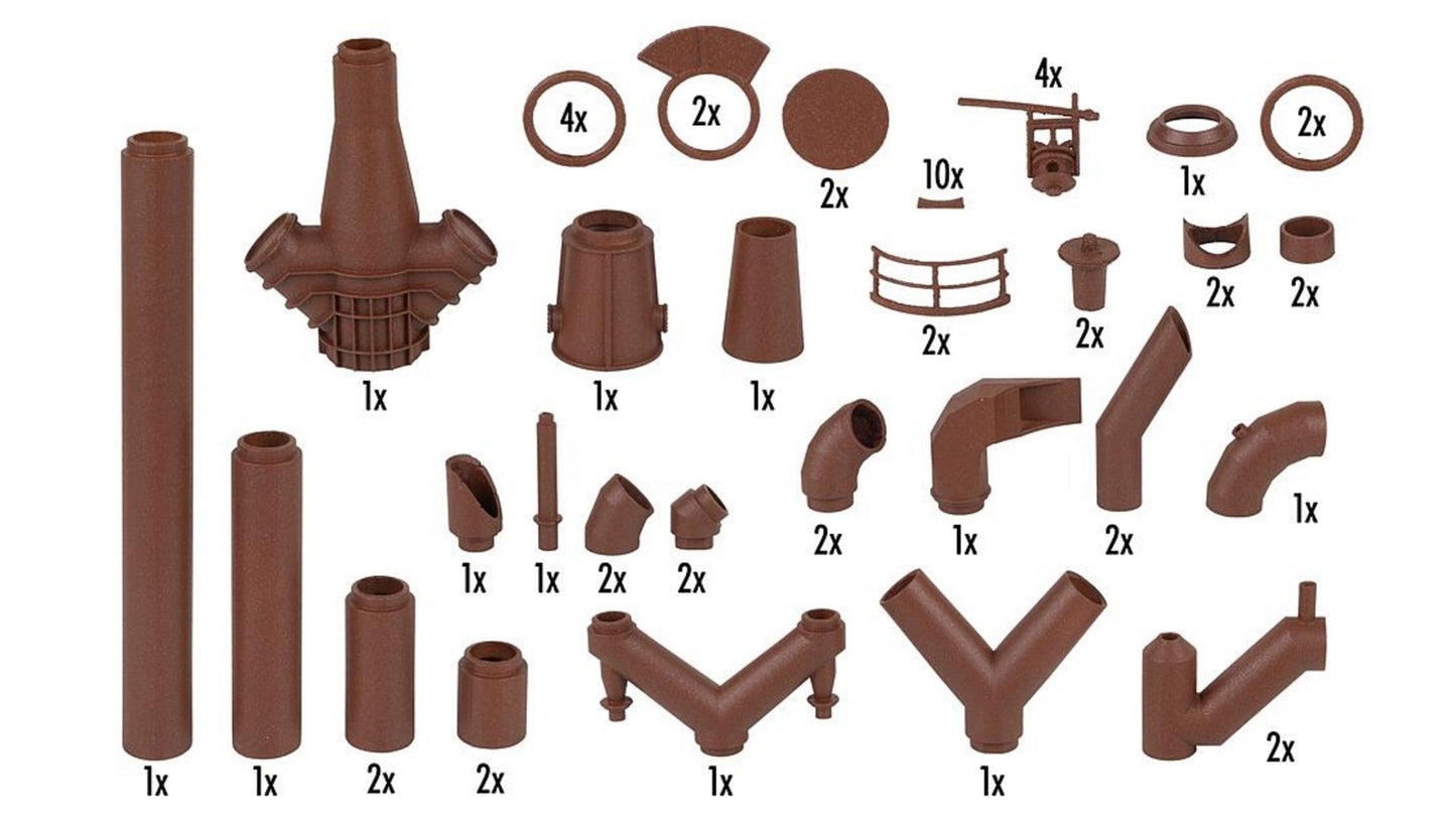 Faller 180328 Large pipeline set