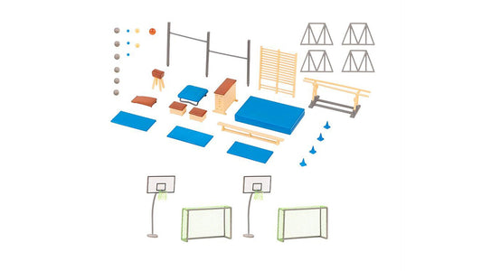 Faller 180354 Sports Hall Interior Equipment