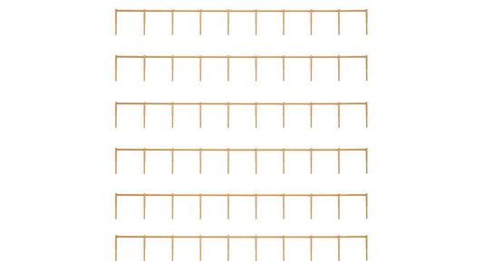Faller 180427 Wooden railing, 1242 mm