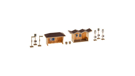 Faller 180587 2 Bus stop shelters