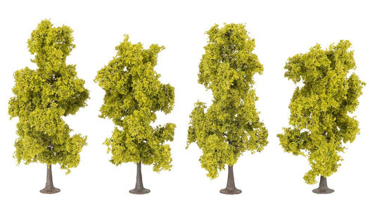 Faller FA181579 4 Deciduous trees, light green