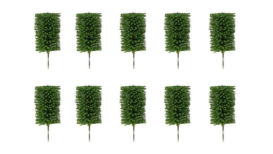 Faller 181591 10 Front garden trees, boxwood, columnar