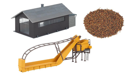 Faller FA191841 Storage shed with conveyor belt