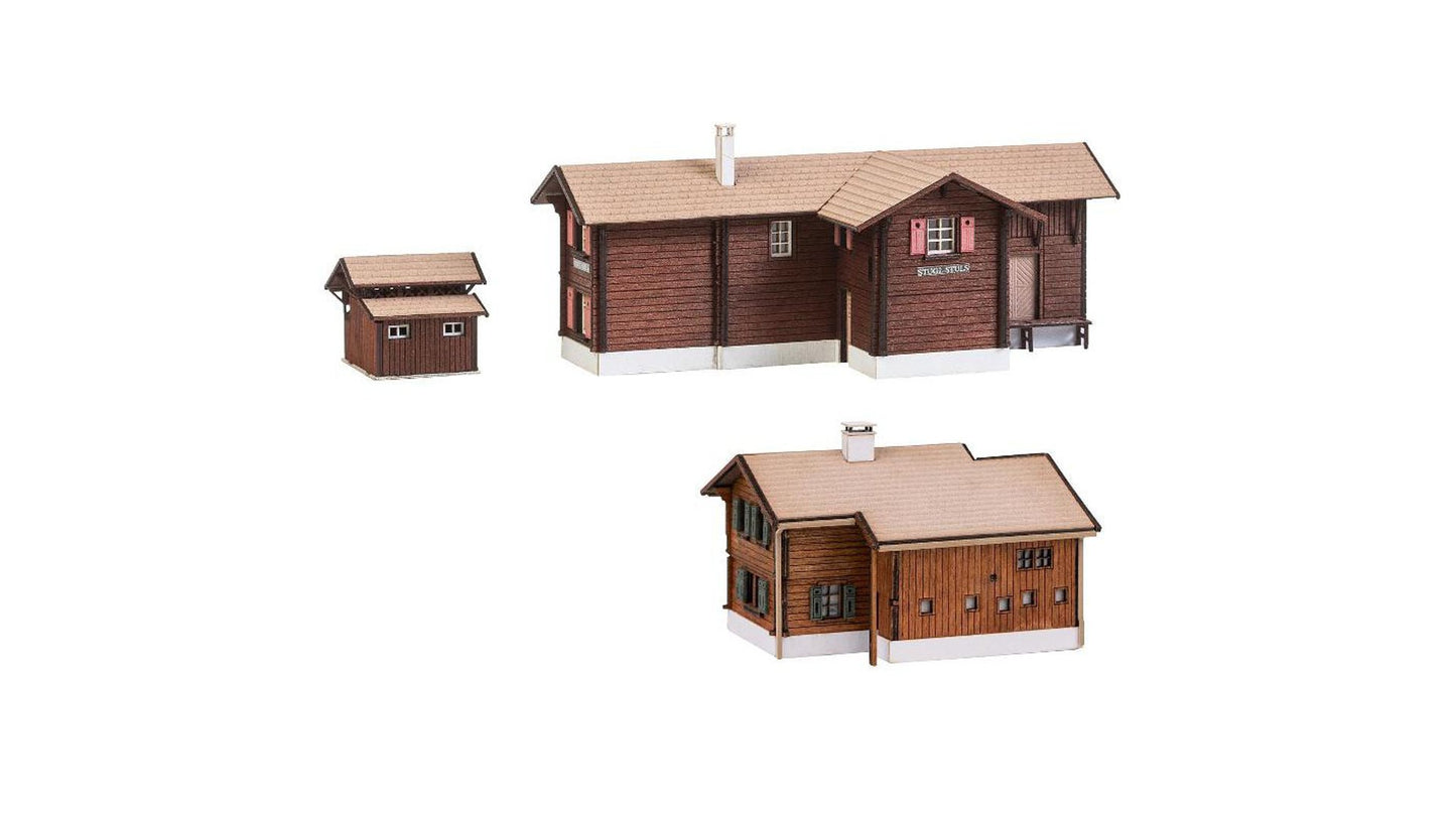 Faller 212124 Stugl Stuls Railway station set