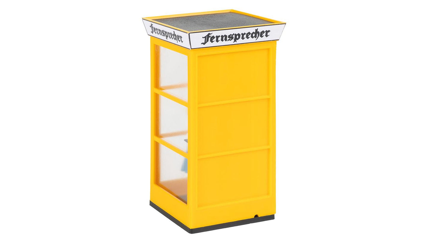 Faller FA333231 Telephone box with figure