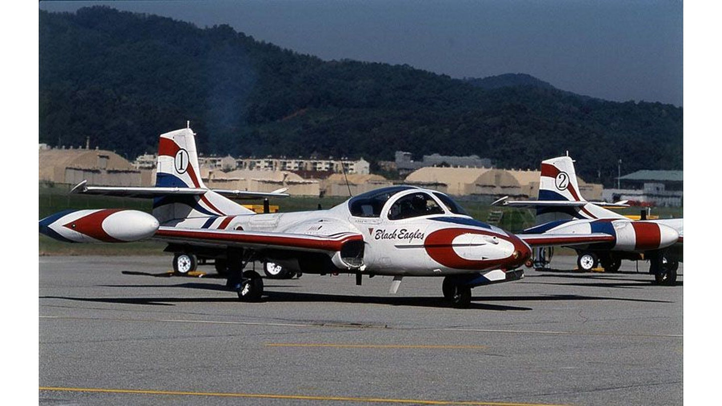 Hasegawa 02072 A-37B Dragonfly Black Eagles Ltd