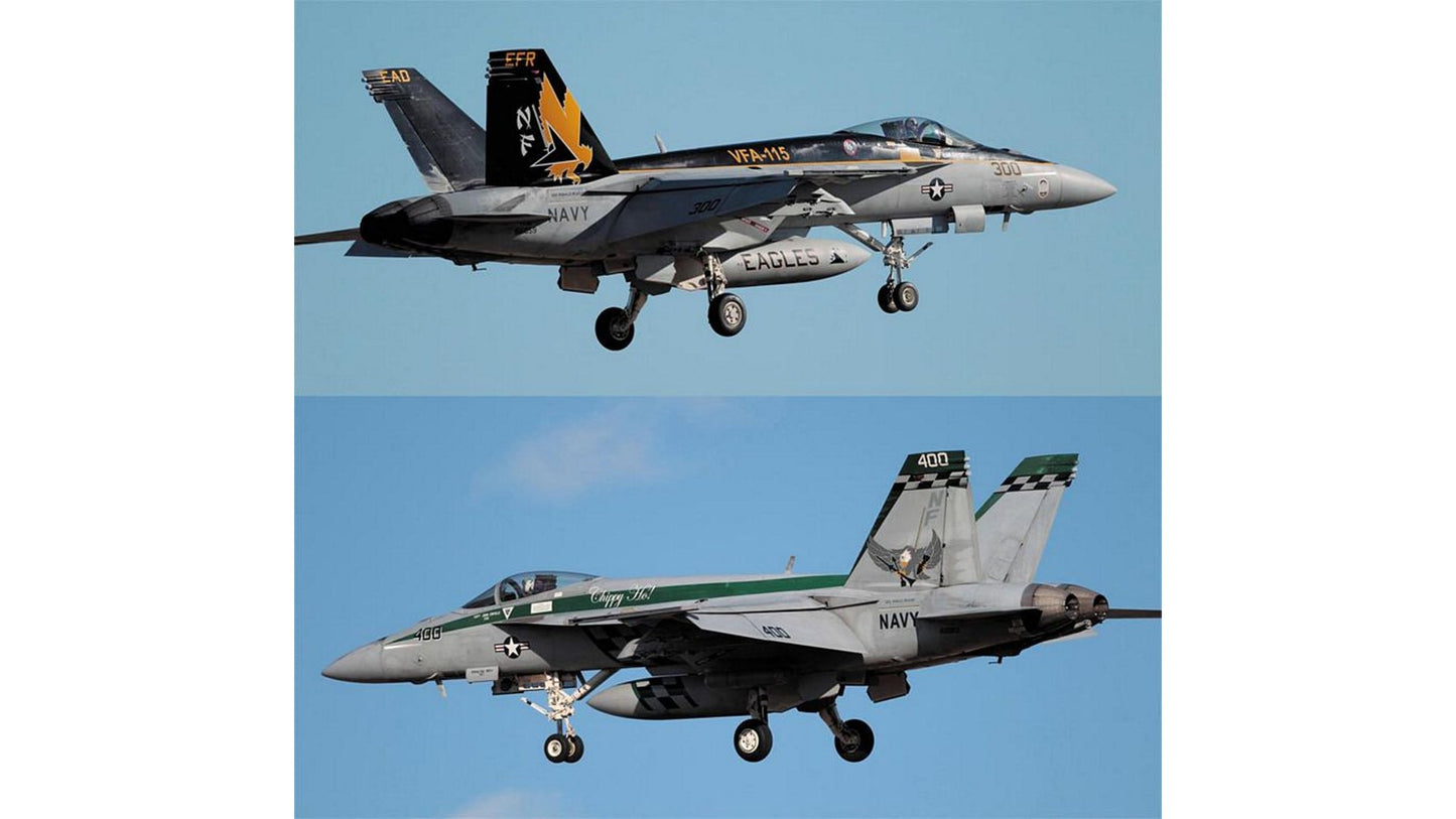 Hasegawa 52143 FA-18E Super Hornet USS Reagan CAG