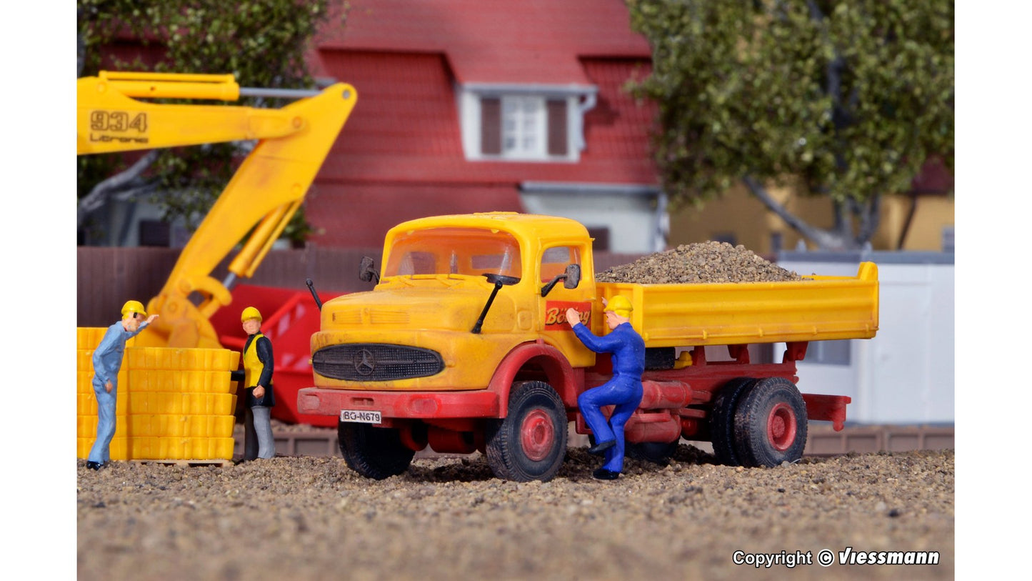 Kibri 14100 MB Low Side Dump Truck Kit