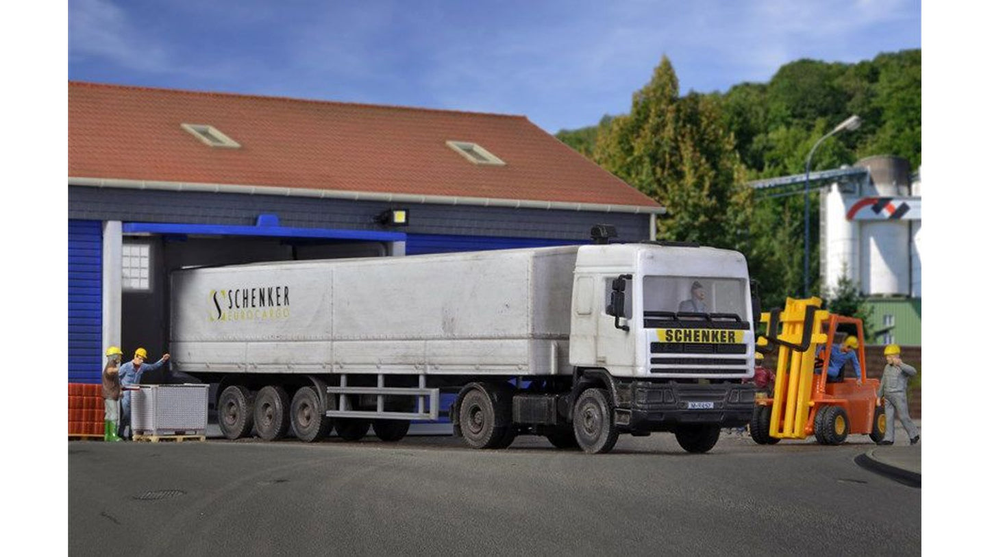 Kibri 14638 DAF with Curtain Sided Trailer
