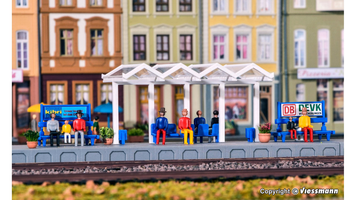 Kibri 38114 Deco set Seated passengers