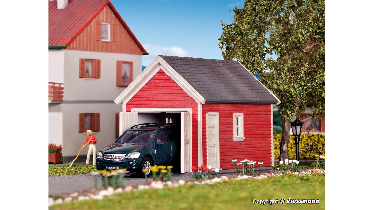 Kibri 38150 Decoration Set Summer House Garage
