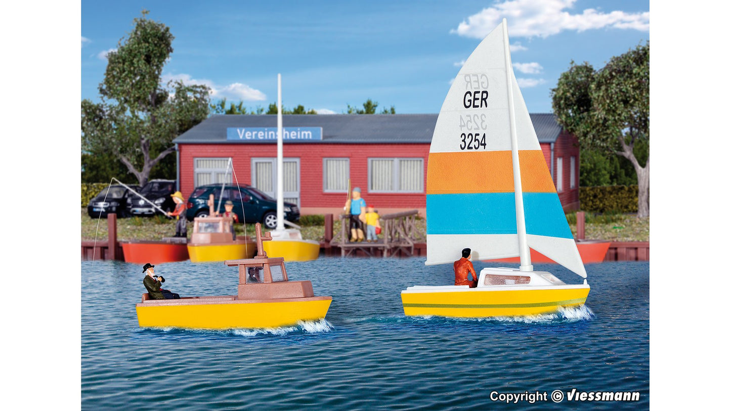 Kibri 39159 Assorted Boats