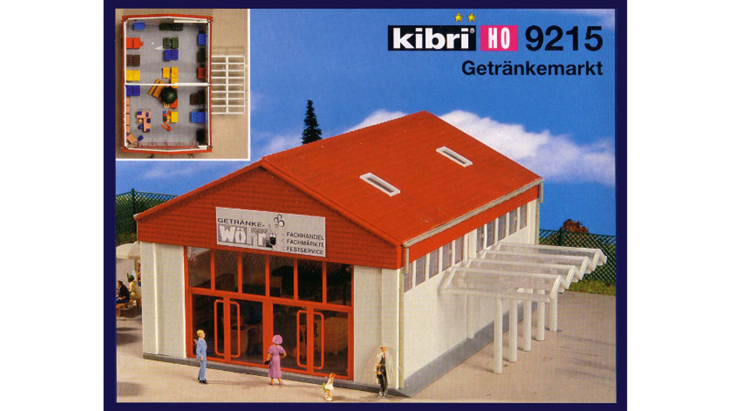 Kibri 39215 Beverage market
