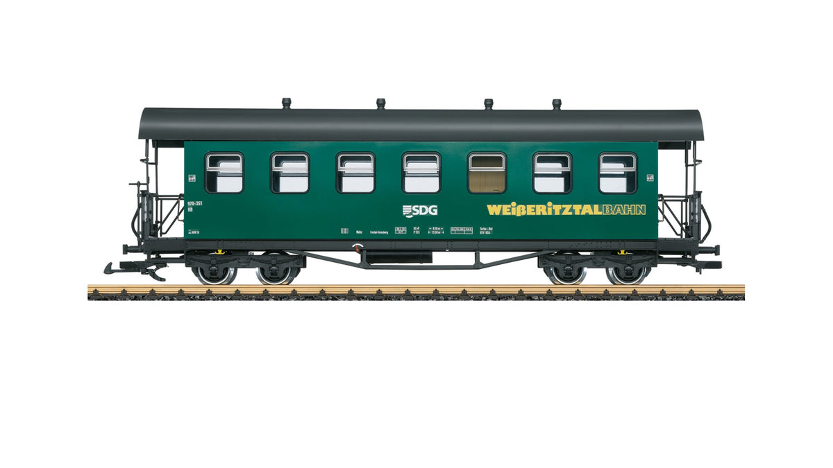 LGB L31391 SDG Passenger Car, Weisseritz